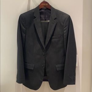 Banana Republic Charcoal Gray Suit (38S)